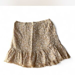 |Cotton On| Ruffled Floral Mini Skirt Size M